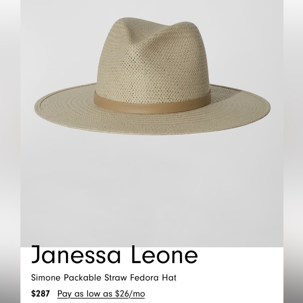 Janessa Leone Simone Packable Hat